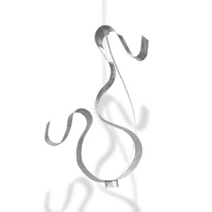 Svítidlo Knikerboker lístkové stříbro ocel