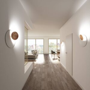 Svítidlo Knikerboker bílá/lístkový bronz ocel