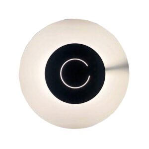 Svítidlo Knikerboker bílá/černá ocel