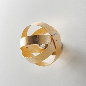 Svítidlo Knikerboker zlatá hliník/pozlátko