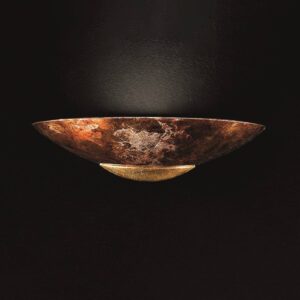 Svítidlo Kögl měď/hnědá/zlatá sklo/kov