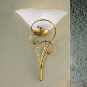 Svítidlo Kögl zlatá/bílá kov/sklo Scavo