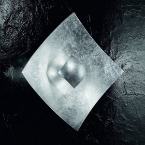 Svítidlo Kögl stříbrná sklo