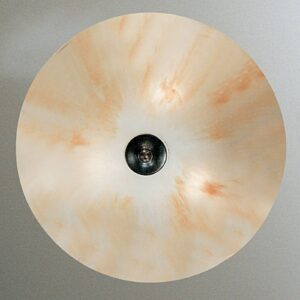 Svítidlo Kögl černo-zlato-stříbrná/jantarová kov/sklo