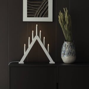 Svítidlo Konstsmide Christmas bílá dřevo