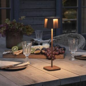 Svítidlo Konstsmide rezavá hliník