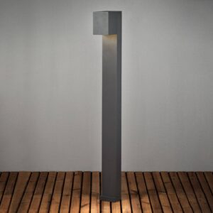 Svítidlo Konstsmide antracit hliník/sklo