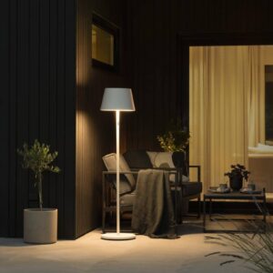 Svítidlo Konstsmide bílá hliník