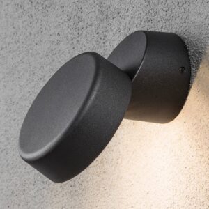 Svítidlo Konstsmide černé hliník/akryl