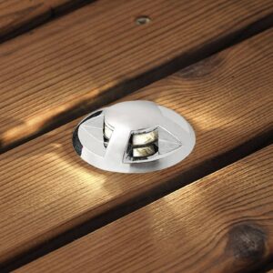 Svítidlo Konstsmide šedá plast