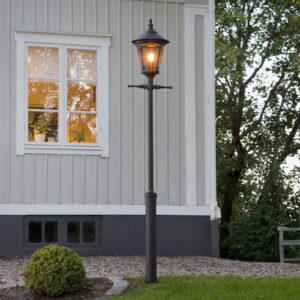 Svítidlo Konstsmide černá/čirá akrylátové sklo/kov