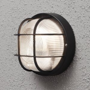 Svítidlo Konstsmide čirá/černá plast/sklo