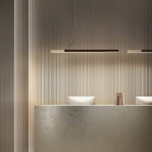 Svítidlo Kundalini písková/tmavé dřevo kov