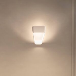 Svítidlo Kundalini matná bílá hliníkový odlitek