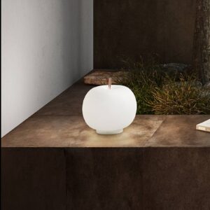 Svítidlo Kundalini opálová/mosaz kov/sklo