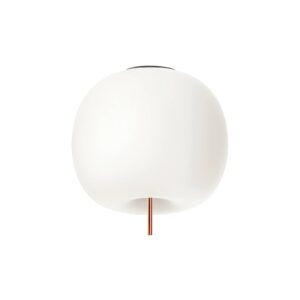 Svítidlo Kundalini opál/měď kov/ručně foukané sklo