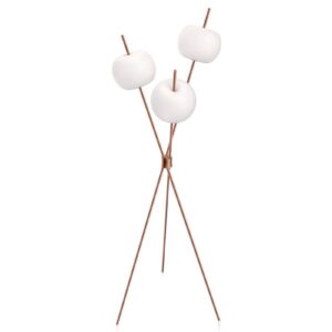 Svítidlo Kundalini opál kov/sklo