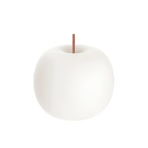 Svítidlo Kundalini opál/měď kov/sklo