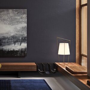 Svítidlo Kundalini černá/bílá kov/sklo