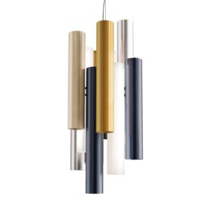 Svítidlo Kundalini bílá/antracit/stříbrná/zlatá/béžová kov/plexisklo