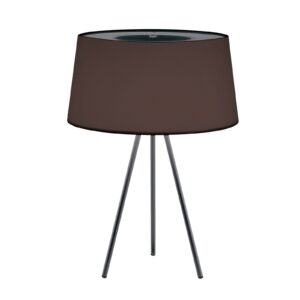 Svítidlo Kundalini hnědá/šedá textil/kov