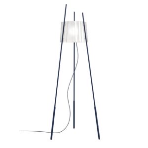 Svítidlo Kundalini tmavě šedá/transparentní sklo/ocel