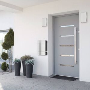 Svítidlo LCD nerezová ocel kartáčovaná/černá nerezová ocel