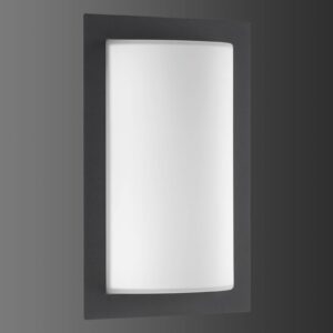 Svítidlo LCD grafit/opálová hliník/nerez/opálové sklo