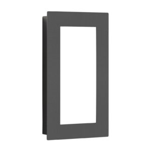 Svítidlo LCD grafit/opálově bílý nerez/plech pozinkovaný/sklo