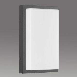 Svítidlo LCD grafit/opálová hliník/nerez/opálové sklo