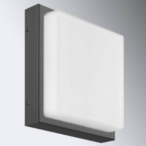 Svítidlo LCD grafit/opálová hliník/nerez/opálové sklo