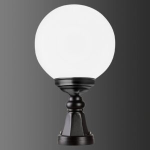 Svítidlo LCD černá/bílá hliník/akryl