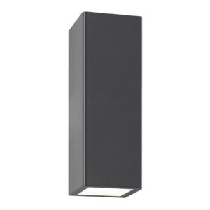 Svítidlo LCD grafit hliník/plavené sklo