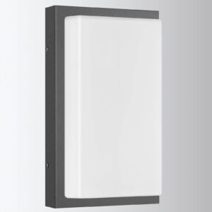 Svítidlo LCD grafit/opálová hliník/nerez/opálové sklo