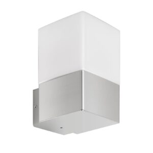 Svítidlo LCD nerez matná/opálová nerez/sklo