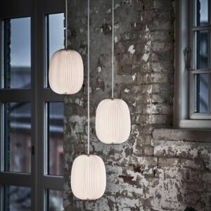 Svítidlo LE KLINT bílá/zlatá plast/kov