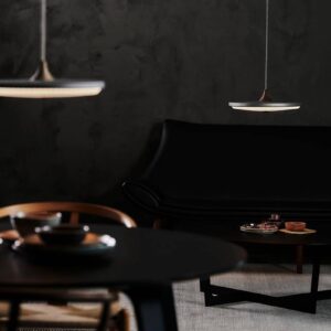 Svítidlo LE KLINT světle šedý/bílý/dřevo světlé hliník/dřevo/papír