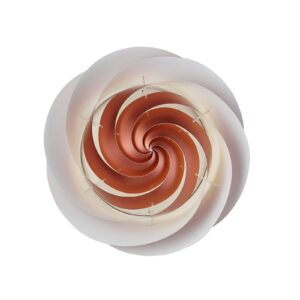 Svítidlo LE KLINT měď/bílá plast