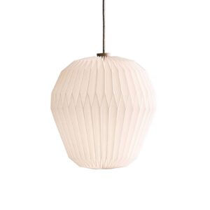 Svítidlo LE KLINT bílé dubové dřevo/len/papír