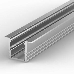 Svítidlo LED Profilelement GmbH stříbrná hliník