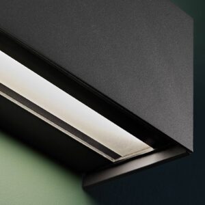 Svítidlo LEDS-C4 antracitová/matná pískovaná hliník/sklo