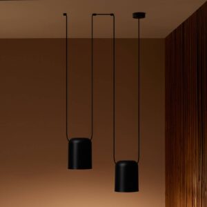 Svítidlo LEDS-C4 černá hliník