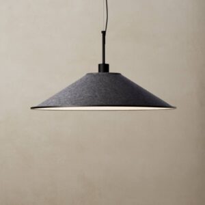 Svítidlo LEDS-C4 černá/antracit ocel/plast (PMMA)/plsť