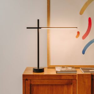 Svítidlo LEDS-C4 černý hliník/ocel/PMMA/mramor