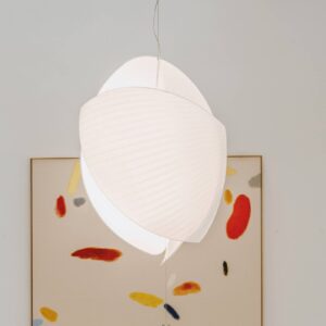 Svítidlo LEDS-C4 chrom/bílá ocel/japonský papír