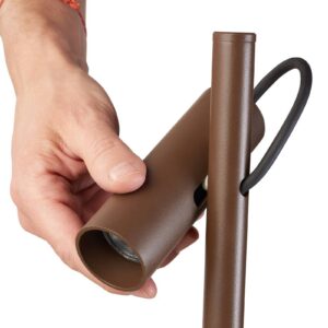 Svítidlo LEDS-C4 hnědá hliníkový odlitek/polykarbonát