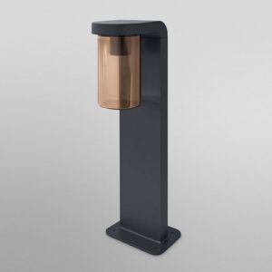 Svítidlo LEDVANCE jantarová/tmavě šedá hliník/sklo