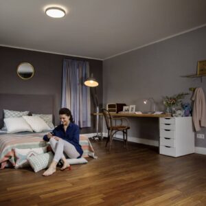 Svítidlo LEDVANCE stříbrný/bílý hliník/polykarbonát