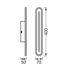 Svítidlo LEDVANCE SMART+ černá/bílá ocel