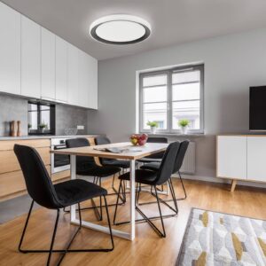 Svítidlo LOLA Smart černá/bílá plast